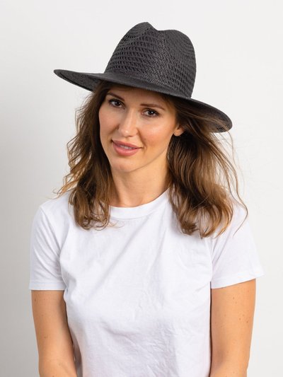 Hat Attack Vented Luxe Packable Hat - Black product
