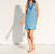 The Marin Shift Dress - Mykonos Chambray