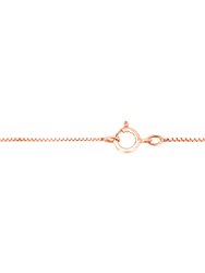 10K Rose Gold Plated .925 Sterling Silver 2.00 Cttw Diamond Heart 18" Pendant Necklace