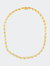 10K Yellow Gold 1 cttw Diamond Riviera Statement Pendant Necklace - Yellow
