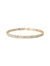 10K Yellow Gold 1.00 Cttw Diamond Channel Set Style 7" Tennis Bracelet