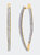 10k Yellow Gold Round Cut Diamond Earrings - Yellow Gold