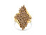 10kt Yellow Gold Diamond Cluster Ring - 10k Yellow Gold