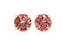 14K Rose Gold Plated .925 Sterling Silver 1.0 Cttw Round Brilliant Cut Diamond Solitaire Milgrain Stud Earrings - Yellow