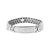 14K White Gold 12.0 Cttw Men's Invisible Set Princess Diamond Tennis Bracelet (G-H Color, VS1-VS2 Clarity) - White Gold