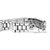 14K White Gold 12.0 Cttw Men's Invisible Set Princess Diamond Tennis Bracelet (G-H Color, VS1-VS2 Clarity)