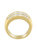 14K Yellow Gold 1ct. TDW Princess And Baguette-Cut Diamond Ring