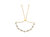 14K Yellow Gold Plated .925 Sterling Silver Round-Cut Diamond Accent Bolo Bracelet - Yellow Gold