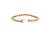 14k Yellow Gold Round-Cut Diamond Bracelet