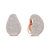 18K Rose Gold 13 1/5 Cttw Micro-Pave Diamond Sculptural Design Statement Stud Earrings (G-H Color, SI1-SI2 Clarity) - Gold