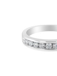 18K White Gold Round-Cut Diamond Ring