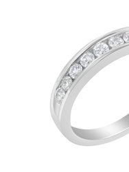18K White Gold Round-Cut Diamond Ring - White