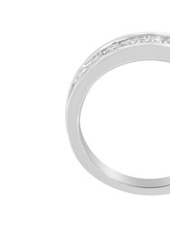 18K White Gold Round-Cut Diamond Ring