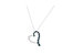 .925 Sterling Silver 1/10 Cttw Diamond Miracle-Set Open Heart 18" Pendant Necklace