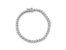 .925 Sterling Silver 1/4 Cttw Diamond Miracle-Set "S" Link Tennis Bracelet