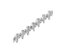 .925 Sterling Silver 1/4 Cttw Miracle Set Diamond S Curve Link Bracelet