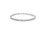 .925 Sterling Silver 1.0 Cttw Diamond Square Hybrid Link 7" Tennis Bracelet