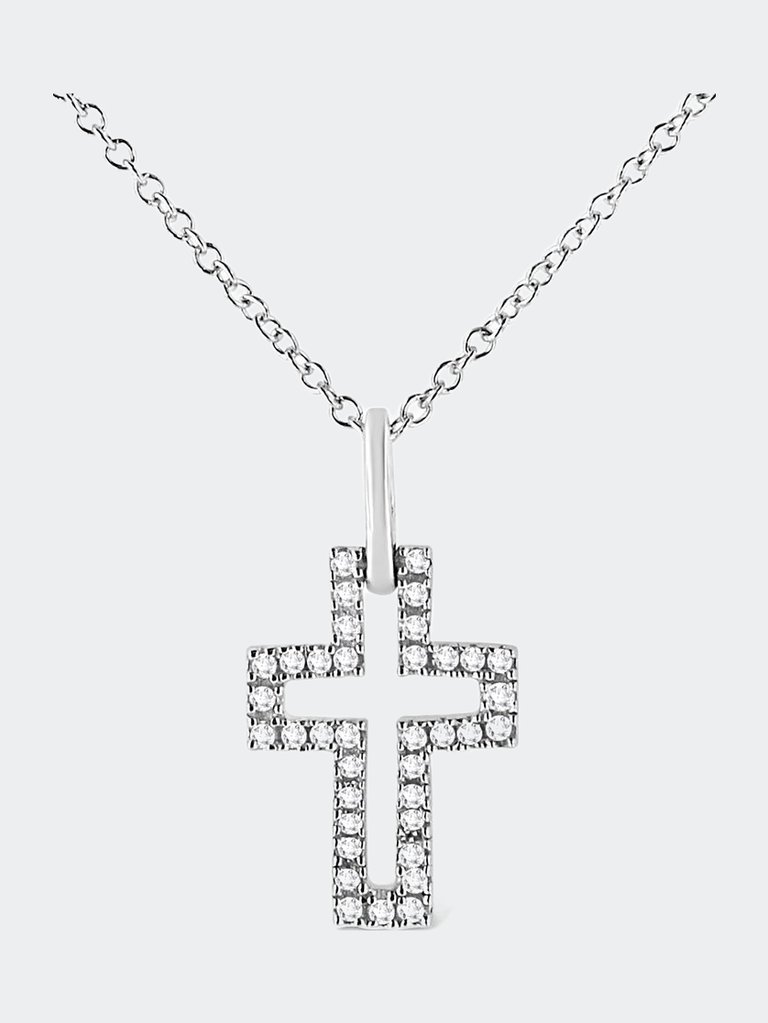 Haus of Brilliance White .925 Sterling Silver 2 1/2 cttw Diamond