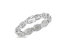 .925 Sterling Silver 3 Cttw Diamond Art-Deco Style Link Bracelet