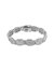 .925 Sterling Silver 3.0 Cttw Prong Set Diamond Art Deco Style Tennis Bracelet