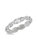 .925 Sterling Silver 3.0 Cttw Prong Set Diamond Art Deco Style Tennis Bracelet