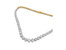 IGI Certified 14K Yellow Gold 14 3/4 cttw Pave Set Round-Cut Diamond Riviera Necklace