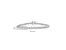 IGI Certified .925 Sterling Silver 1.0 Cttw Miracle-Set Diamond Round Miracle Plate Tennis Bracelet