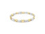 Two-Tone 14K Yellow & White Gold 2.0 Cttw Princess-Cut Diamond Tapered and X-Link Tennis Bracelet