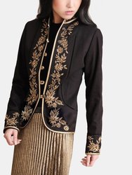 Francoise Embroidered & Beaded Jacket