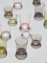 Chroma Small Glass Tumbler, Set of 6