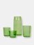 Essential Glassware - Set Of 4 - Large - Green