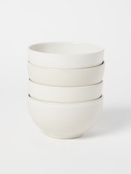Shaker Stoneware Cereal Bowl, Set of 4