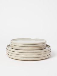 Shaker Stoneware Salad Plate, Set of 4