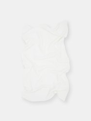 Simple Waffle Towels - White