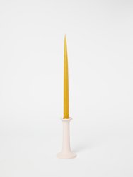 Simple Wood Painted Candle Holder