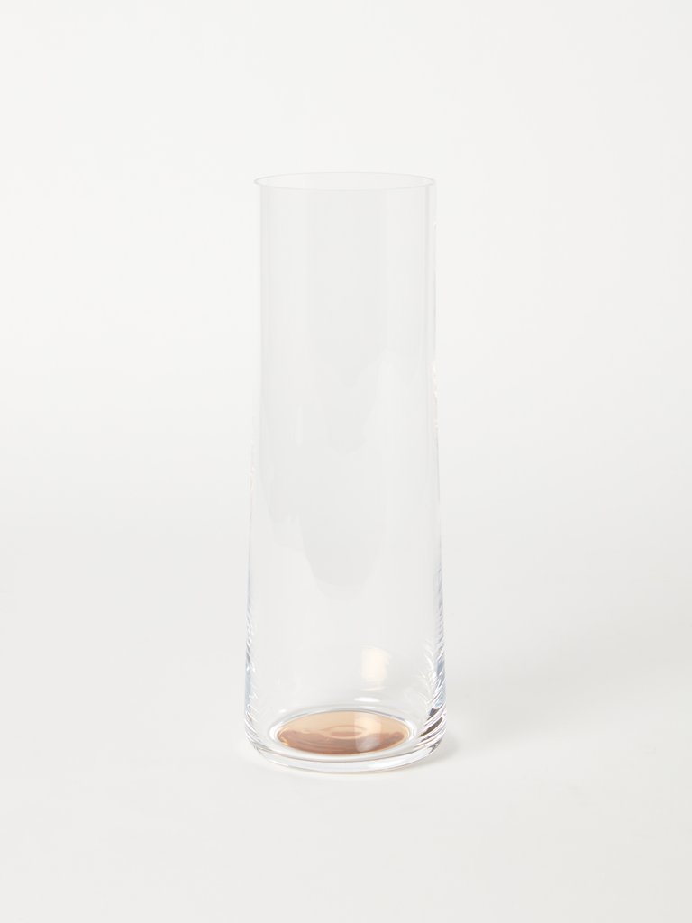 S&B Colour Glass Carafe - Clear/Gold