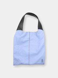 Hayward Grand Shopper Embroidered Leather Tote Top-Handle Bag - Blue