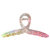 Looped Claw Clip - Pink/Yellow