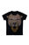 Rhinestone Studded Graphic Printed T-Shirt Cougar Face