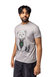 Slim Fit Crewneck Rhinestone Studded Graphic Printed T-Shirt - Seated Bear With Green Crown