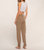 Declan High Rise Pant In Taupe