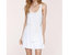 June Dress In Eggshell - Eggshell