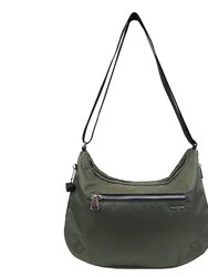 Ann Sustainably Made Expandable Hobo - Olive Night