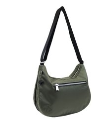 Ann Sustainably Made Expandable Hobo - Olive Night