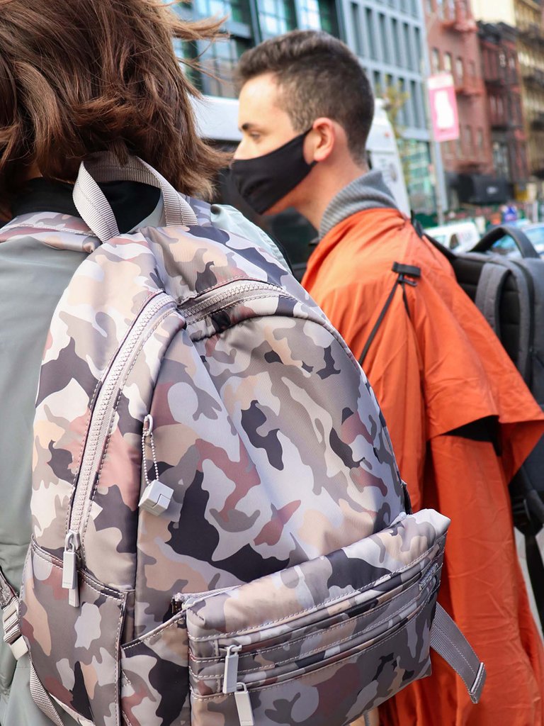 Earth Sustainably Made Backpack with Detachable Waist Pack