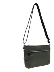 Elizabeth Sustainably Made Crossbody - Olive Night