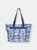 Elvira RFID Tote - Shadow Floral