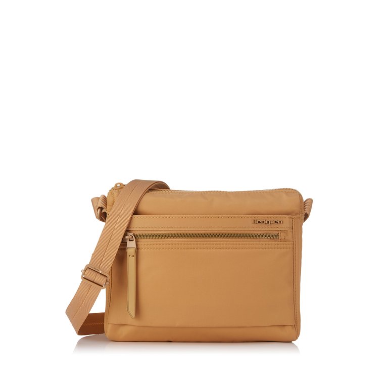 Eye RFID Shoulder Bag - Tan - Tan