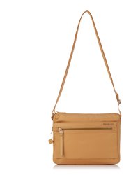 Eye RFID Shoulder Bag - Tan