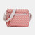 Eye Shoulder Bag - Coral/Grey Signature - Coral/Grey Signature